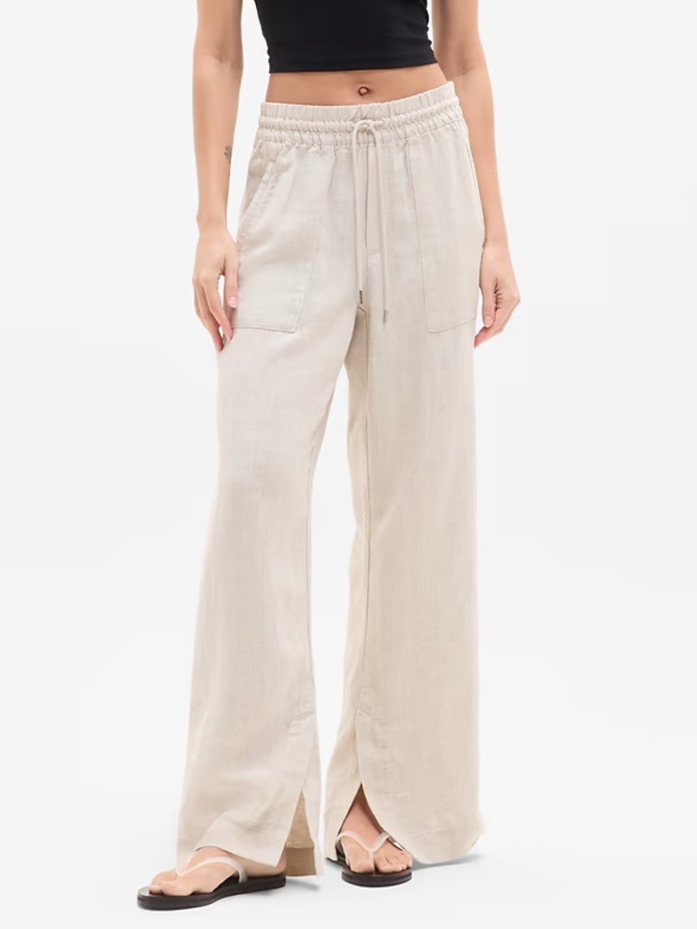 Athleta Retreat Linen Pants